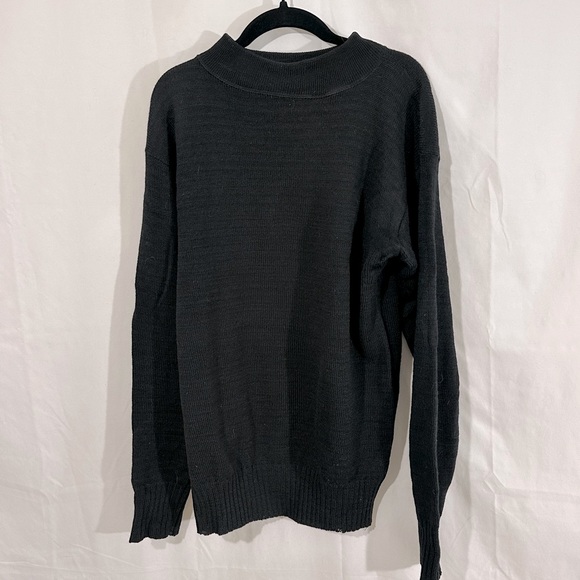 Vintage U.S. Military Wool Sweater Jack Young Associates Large 44-46 100% Wool - Picture 1 of 5